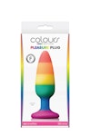 Colours Pride Pleasure Plug - Medium