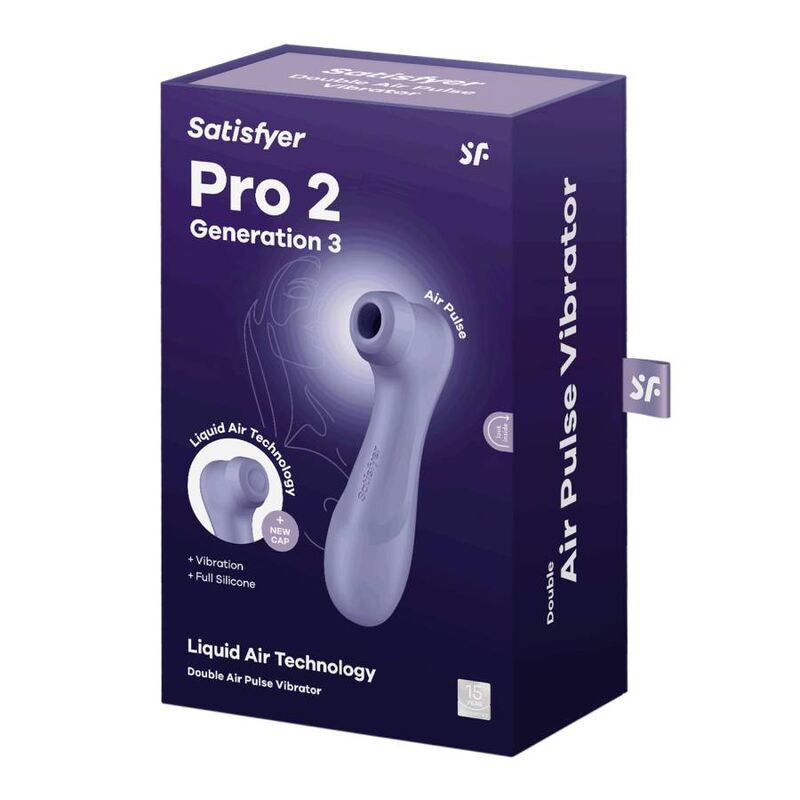 Satisfyer Pro 2 Generation 3 with Liquid Air lilac