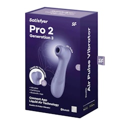 Satisfyer Pro 2 Generation 3 with Liquid Air lilac Bluetooth