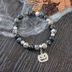 Jack o Lantern armband av Nät Jaspis