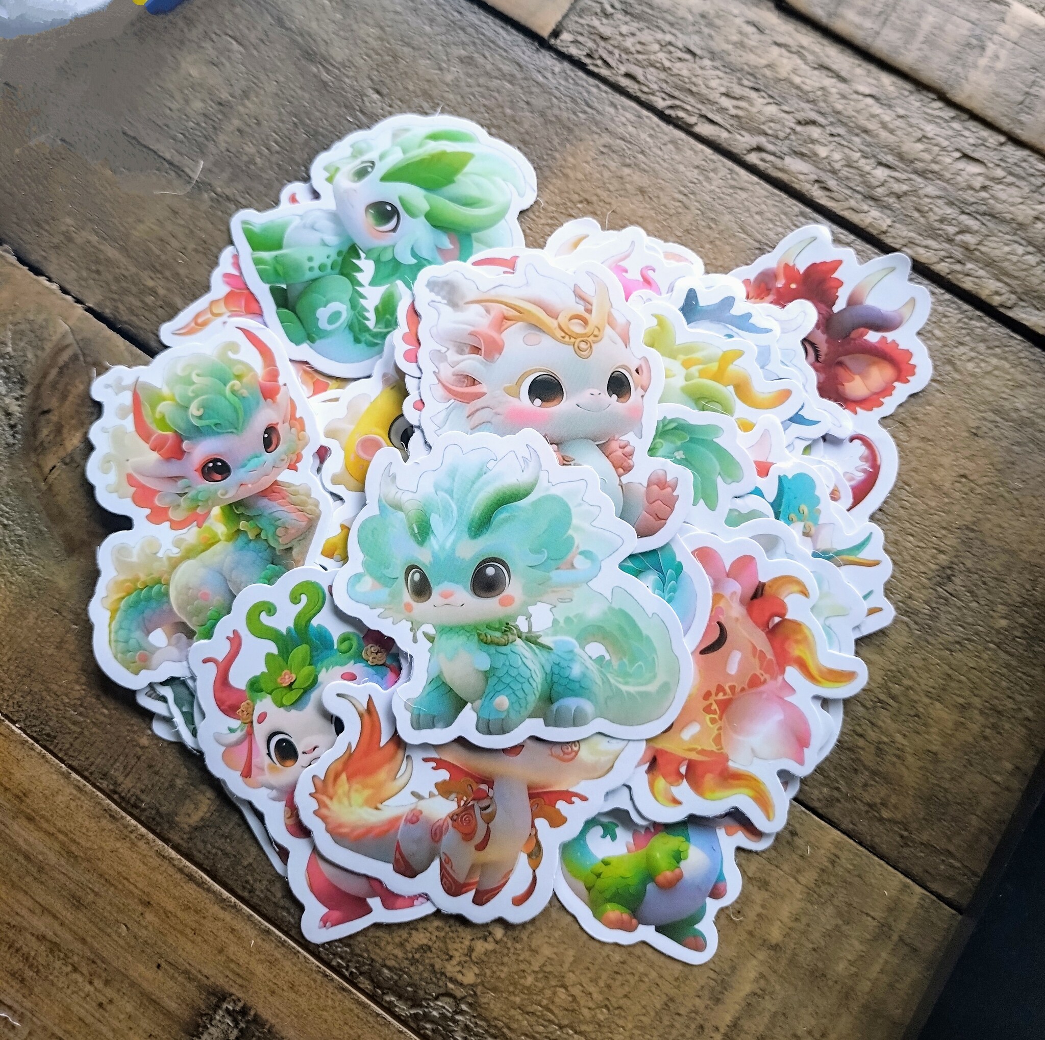 Baby Dragon Sticker Set 5 st