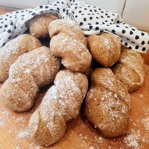 Kalljästa frukostbröd på Ölandsvete och rågmjöl