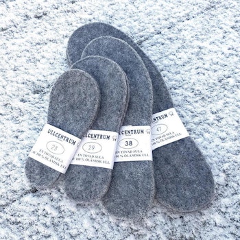 Ullsulor 100% svensk ull - storlek 30-36