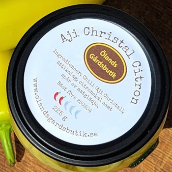 Inlagd chili - Aji Christal Citron