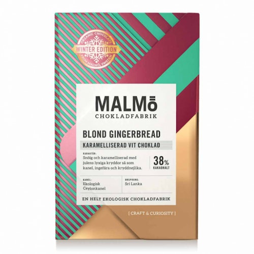 REA! Malmö Chokladfabrik - Choklad Blond Pepparkaka