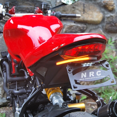 New Rage Cycles, Tailtidy med blinkers, Ducati Monster 1200R