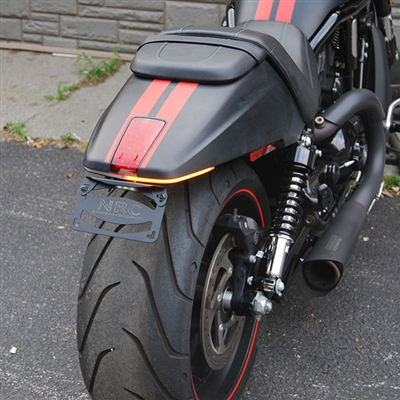 New Rage Cycles, Tailtidy med blinkers & skyltbelysning, Harley Davidson V-ROD (2012-2017)