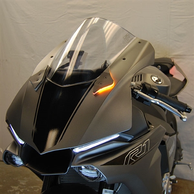 New Rage Cycles, LED-blinkers fram, Yamaha R1