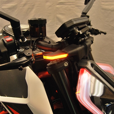 New Rage Cycles, LED-blinkers fram, KTM 1290 Superduke