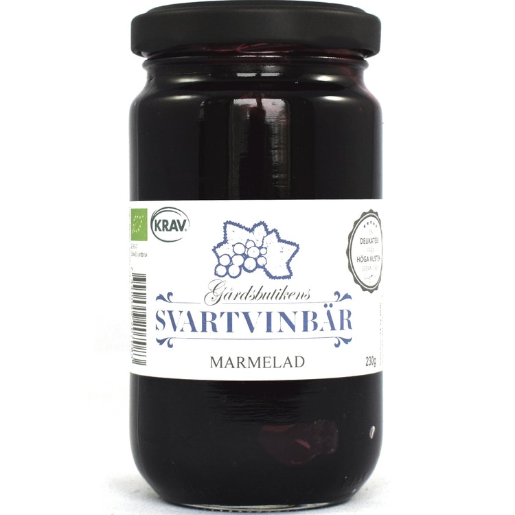 Svartvinbärsmarmelad 230g