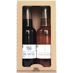 2-Pack Rabarber/Svartvinbärssaft 200ml