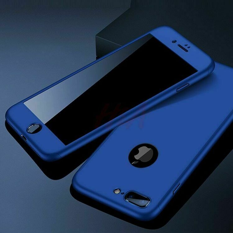 360 Skal till iPhone 5S Stötsäkert skydd + glas - Svart