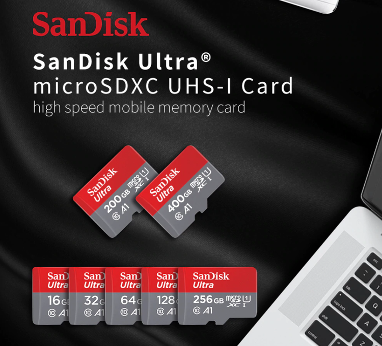 Sandisk Ultra Micro SD Minneskort - 32 GB
