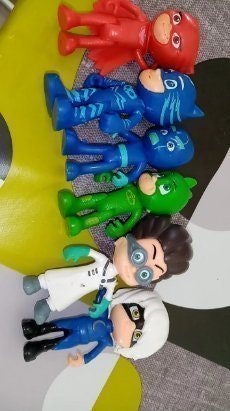 Pj Masks Pyjamashjältarna Figurer Leksaker Deluxe Catboy Owlette Gekko Romeo