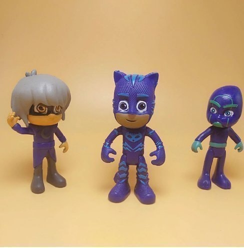 Pj Masks Pyjamashjältarna Figurer Leksaker Deluxe Catboy Owlette Gekko Romeo