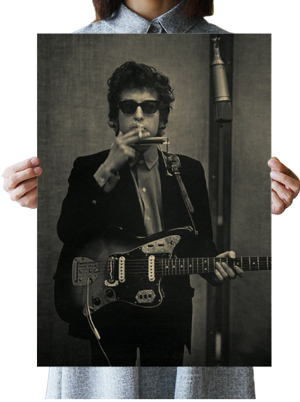 Bob Dylan poster vintage affisch wallpaper tapet