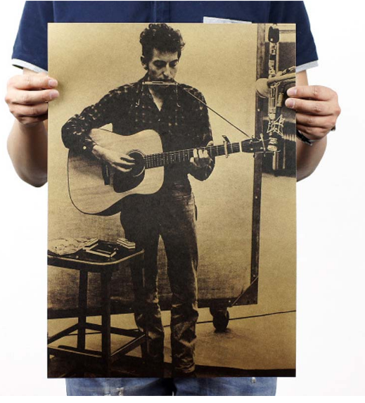 Bob Dylan poster vintage affisch wallpaper tapet