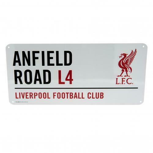 Liverpool Anfield Road Metal skylt