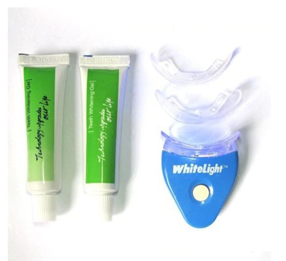 Tandblekning Teeth Whitening Kit med LED för Vitare Tänder 2020