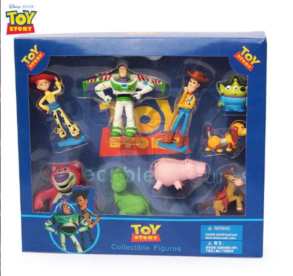 9 st Disney Toy Story Pixar Deluxe Figurer