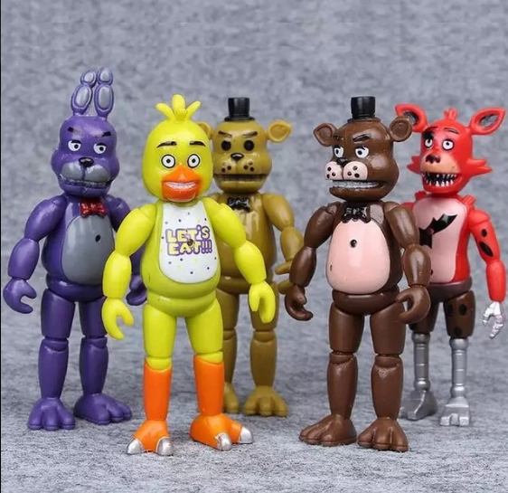 5 st Five Nights At Freddy's Figurer