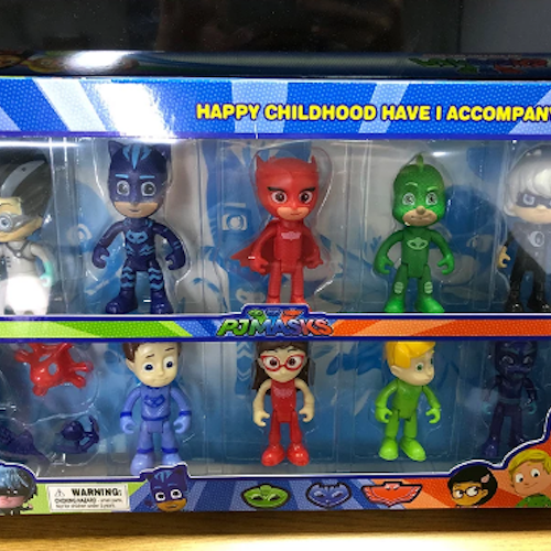 Pj Masks Pyjamashjältarna Figurer Leksaker Deluxe + Box