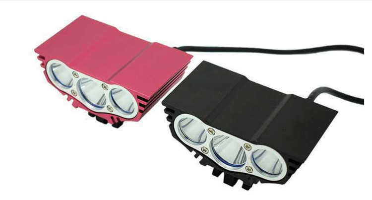 Superstark 5000 Lumens X3 Cykellampa 3 * T6 LED Cykel Framljus 4 Lägen Mountain Bike Strålkastare + 18650 Batteripaket