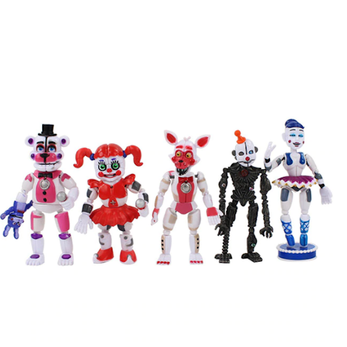 5-Pack Five Nights At Freddy's Figurer Deluxe Set