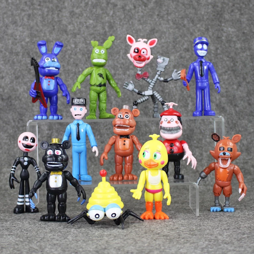 12-pack Five nights at Freddy's deluxe figurer