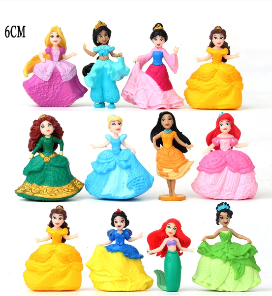 12-Pack Disney Princess Royal Stories Sjöjungfrun Deluxe Set