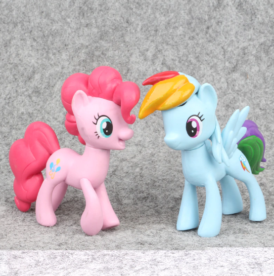 6-pack My Little Pony Deluxe Figurer Set