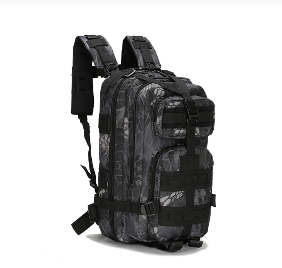 Camping Ryggväska Vandring Taktisk Ryggsäck Camo Jaktväska Backpack