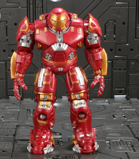 Marvel Deluxe Set Avengers Actionfigurer Iron Man Spider Man Hulk Thanos mm
