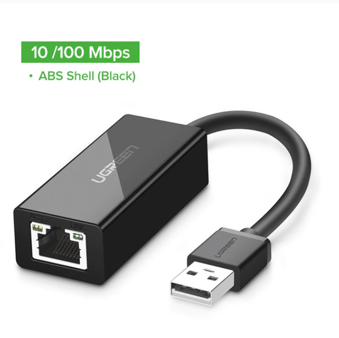 UGREEN USB 2.0 Ethernet Lan Adapter USB 3.0 Nätverkskort Network Card till RJ45 Lan för Windows 10 Xiaomi Mi Box 3 S Nintendo Switch Ethernet USB