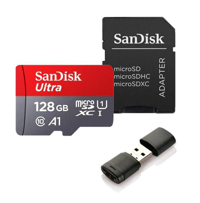 Sandisk Ultra Micro SD Minneskort - 128 GB