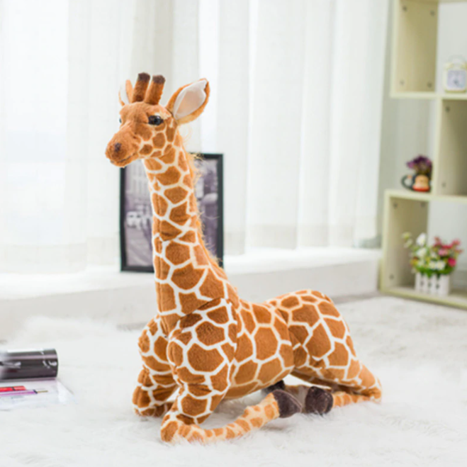 Stor Giraff Plysch Kramdjur Gosedjur Födelsedagspresent Sovrumsdekor