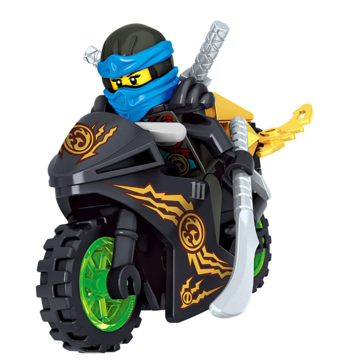 8-Pack Ninjago leksaksfigurer kompatibel med Ninjago Minifigurer Ninja ZANE Lloyd Mini Cijfers Blokken