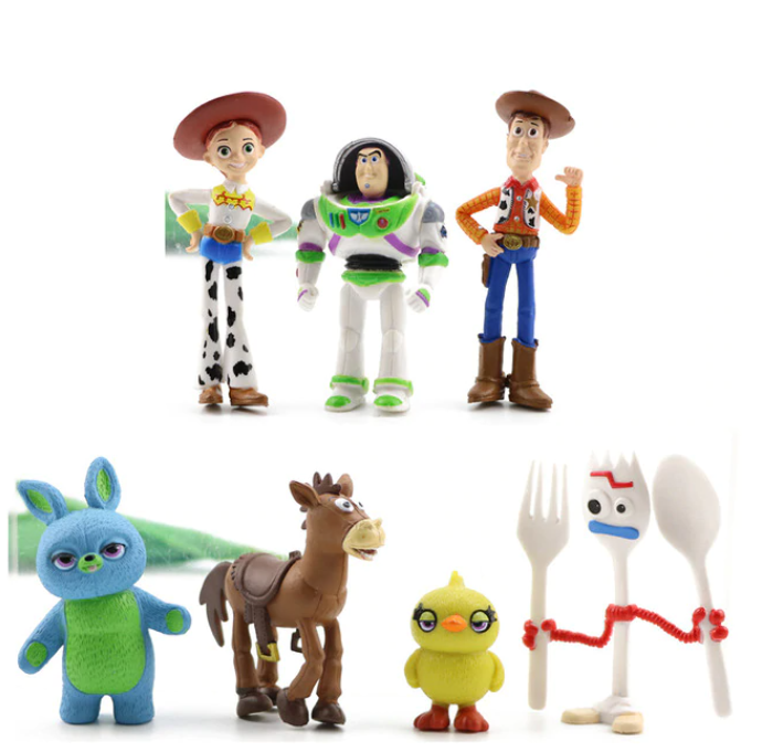 Toy Story Pixar Deluxe Figurer med Box