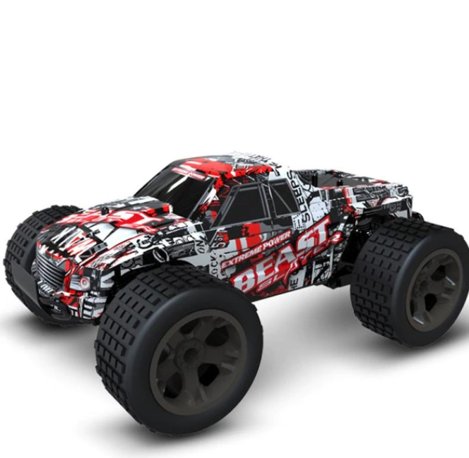 2,4 GHz Radiostyrt Bil Off Racecar Road Radio Control High Speed ​​Klättring RC Billeksak för barn