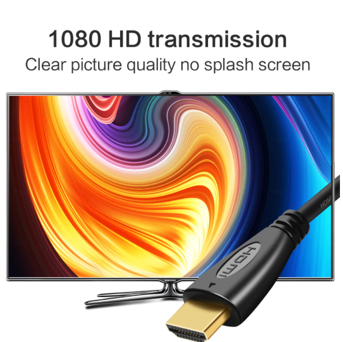 FSU HDMI-kompatibla guldpläterade 1,4 4K 1080P 3D-kabel för bildöverföring DisplayPort till DisplayPort-kabel