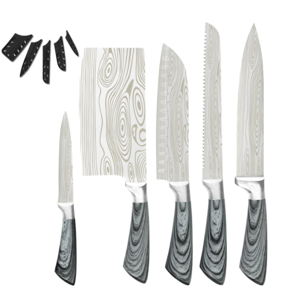 5-Pack Högkvalitativa Japanska Sashimi Knivar