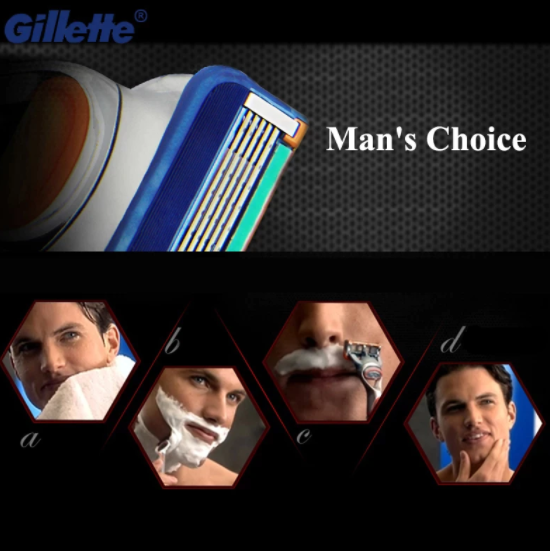 24-Pack ProGlide rakblad för Gillette Fusion Män