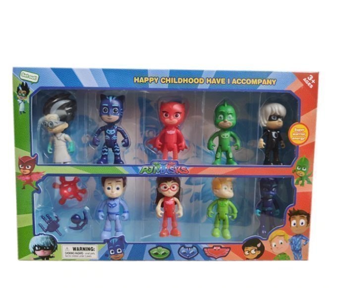 Pj Masks Pyjamashjältarna Figurer Leksaker Deluxe + Box