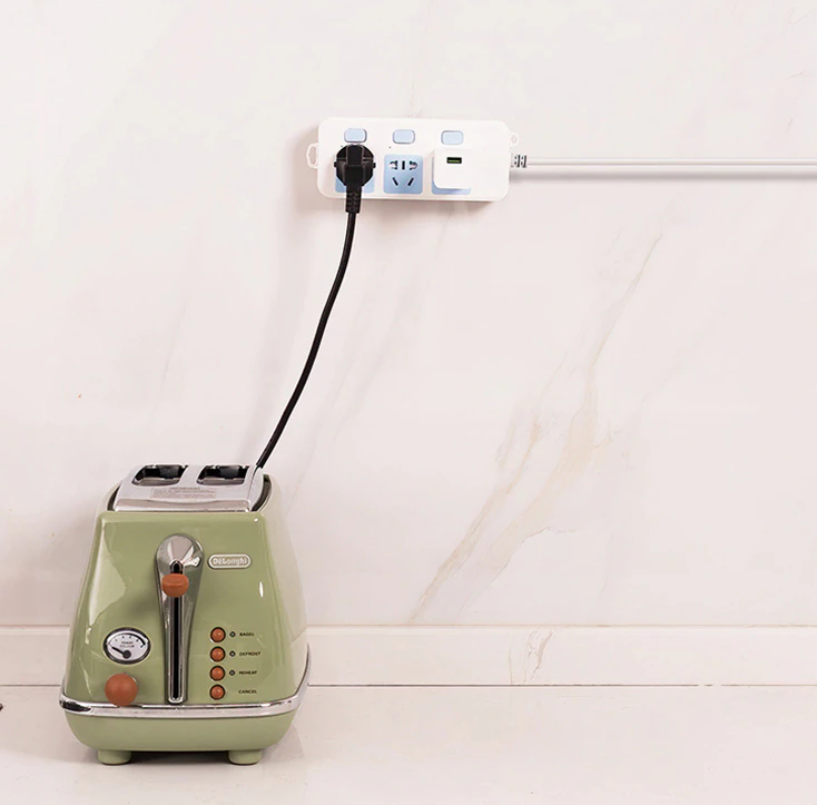Superstark dubbelsidigt självhäftande tejp kabel för elektronik hem kök badrum - 10 st