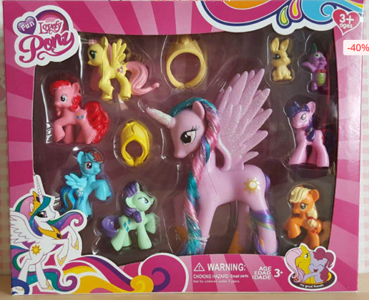 My Little Pony Deluxe set