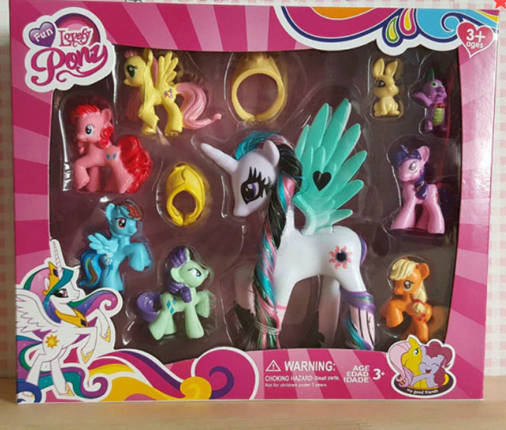 My Little Pony Deluxe set