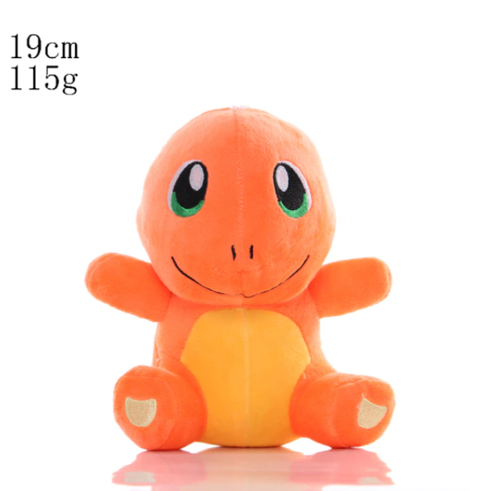 Pokemon Gosedjur Charmander Squirtle Bulbasaur Peluche Toy Pikachu Eevee Deluxe