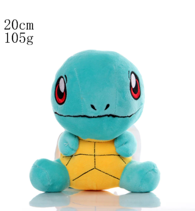 Pokemon Gosedjur Charmander Squirtle Bulbasaur Peluche Toy Pikachu Eevee Deluxe