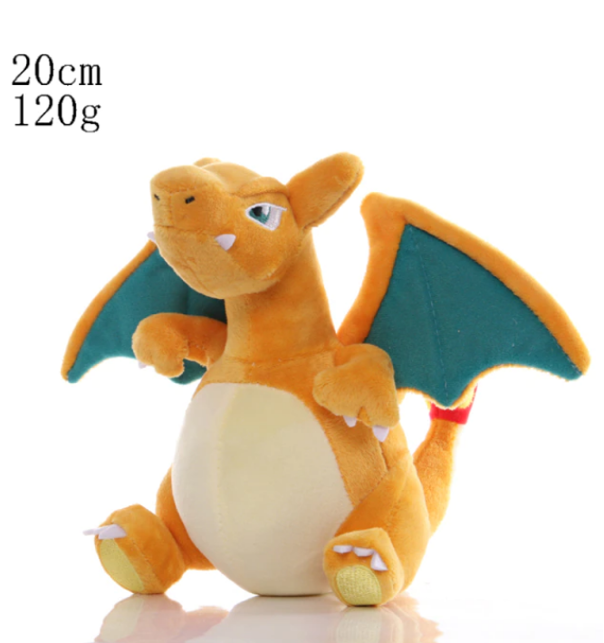 Pokemon Gosedjur Charmander Squirtle Bulbasaur Peluche Toy Pikachu Eevee Deluxe