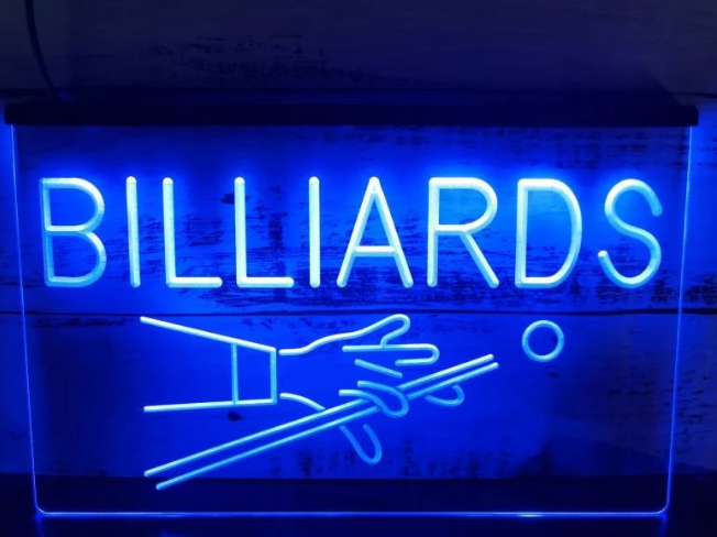 Biljard LED NEON LJUS SKYLT LIGHT SIGN NR